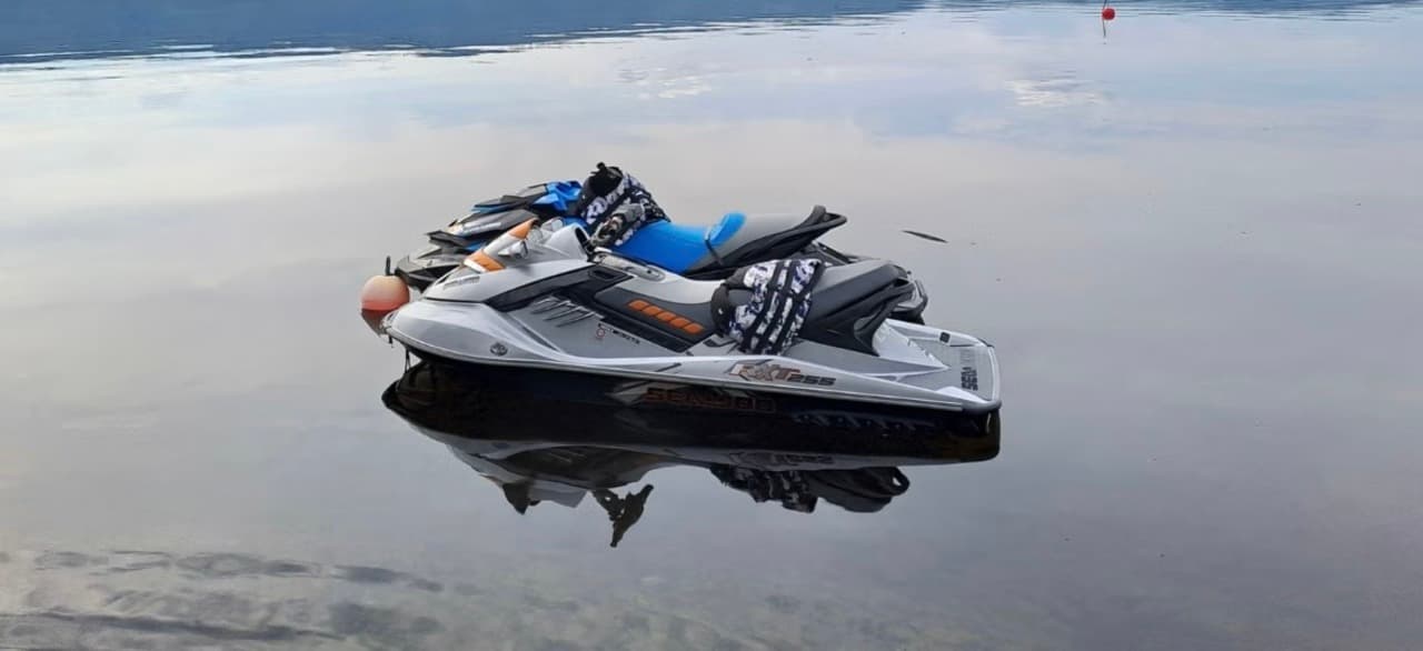 SeaDoo RXT 255 på vannet i Fredrikstad